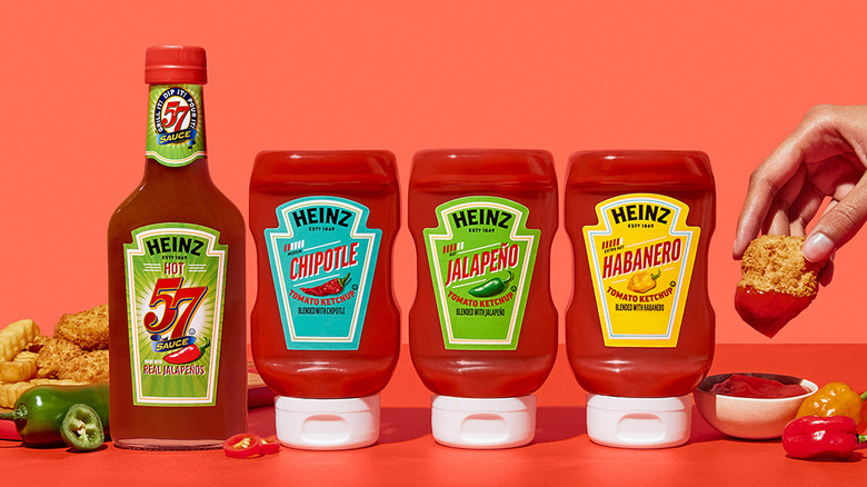 Heinz spicy ketchup products