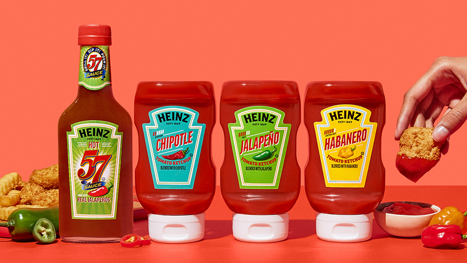 Heinz Is Rolling Out A BrandNew Line Of Spicy Ketchup. Here Are The