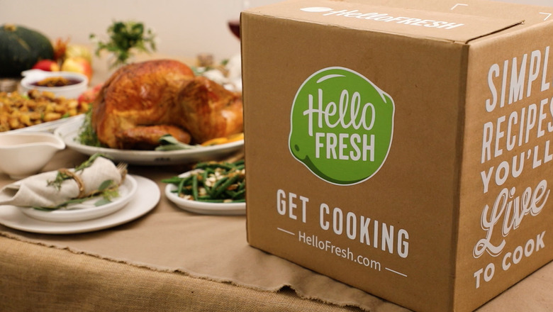 hellofresh thanksgiving box