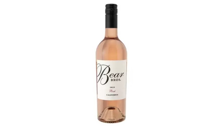 Bottle of Bear Bros Rosé