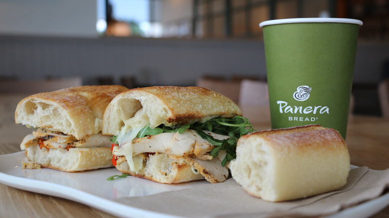 Panera Bread sandwiches