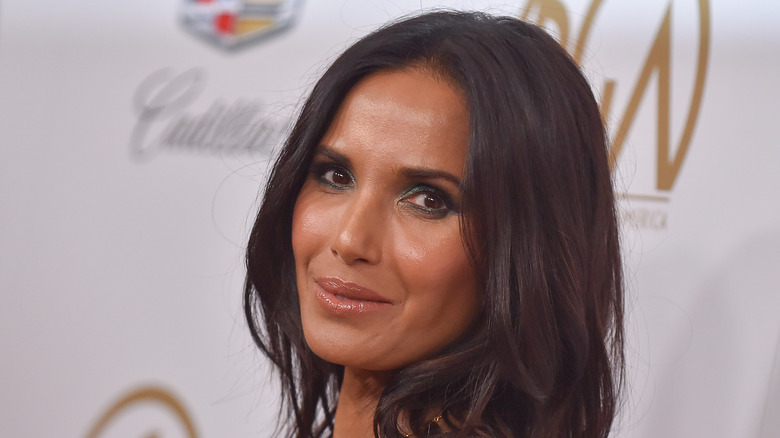 Padma Lakshmi on the red carpet