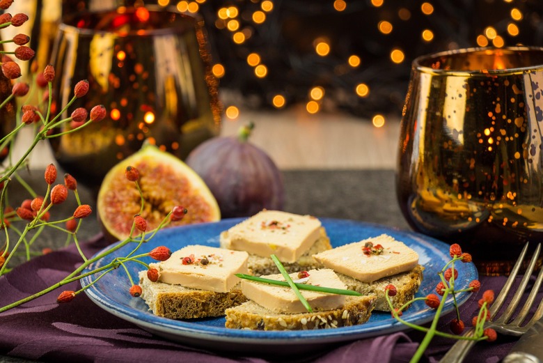 No foie gras, expensive salmon, whatever shall we do, mon cheri?