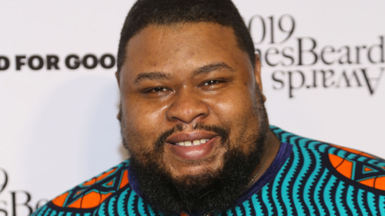 Michael Twitty at award event smiling