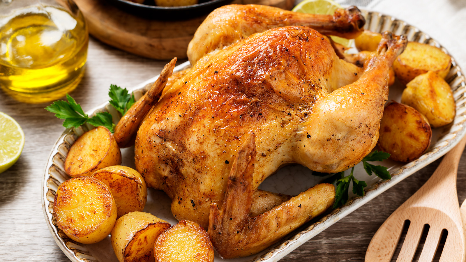 Here's Why You Should Be Reheating Roast Chicken On The Stovetop