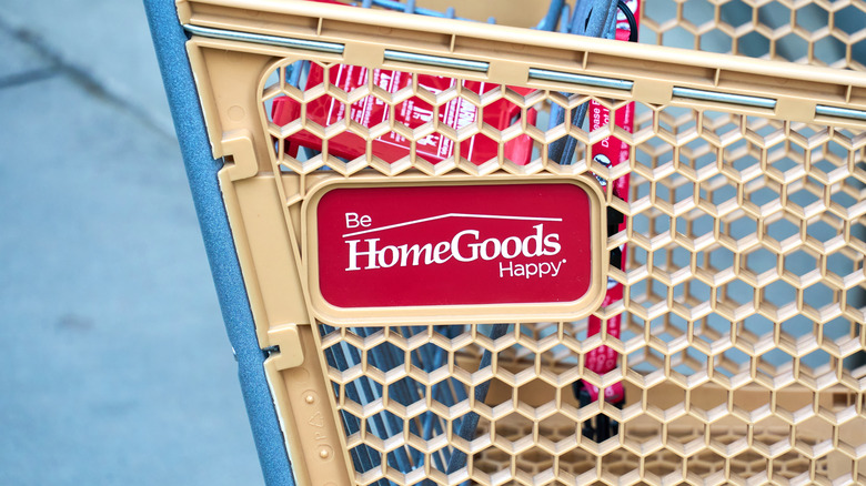 HomeGoods shopping cart