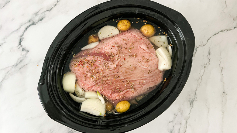 corned beef in slow cooker