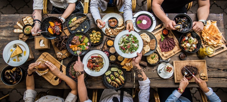 dinner table