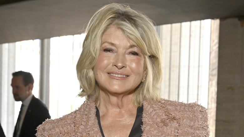 Close up of Martha Stewart
