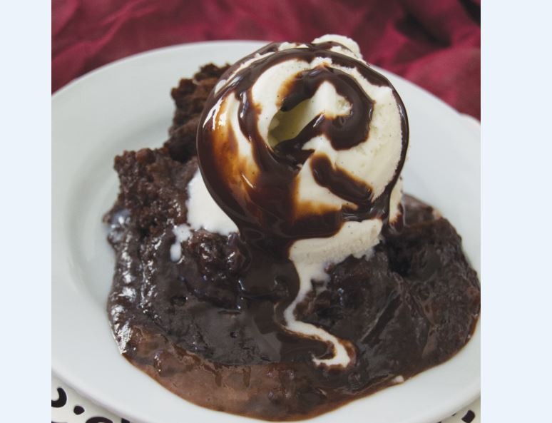 Hot Fudge SlowCooker Brownies