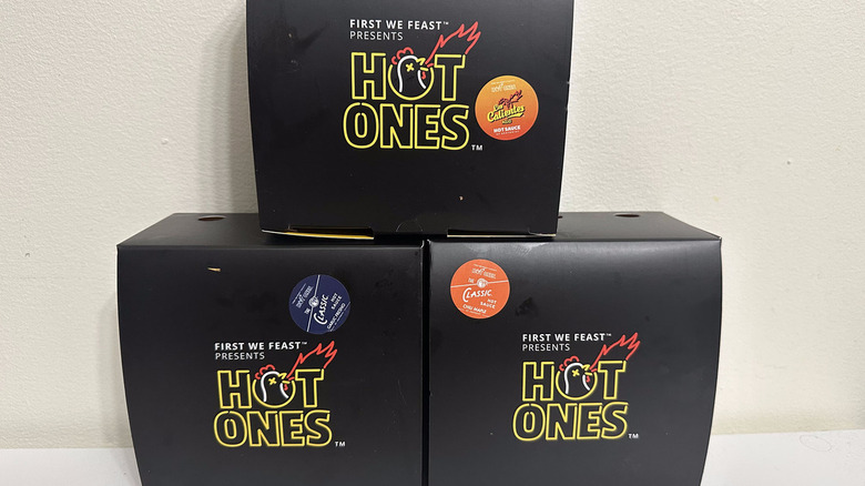 hot Ones boxes