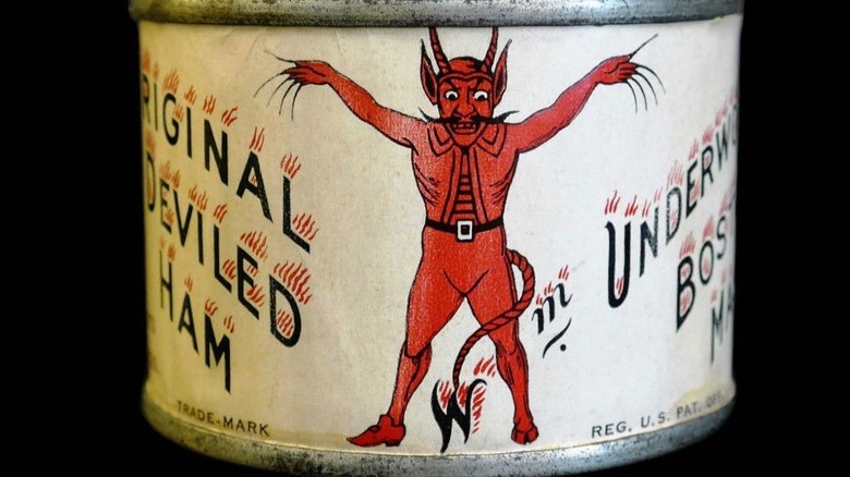 A can of deviled ham