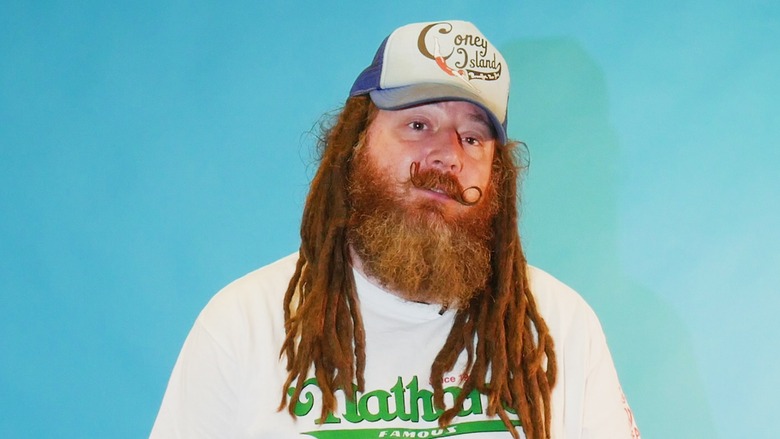 crazy legs conti nathans hot dog