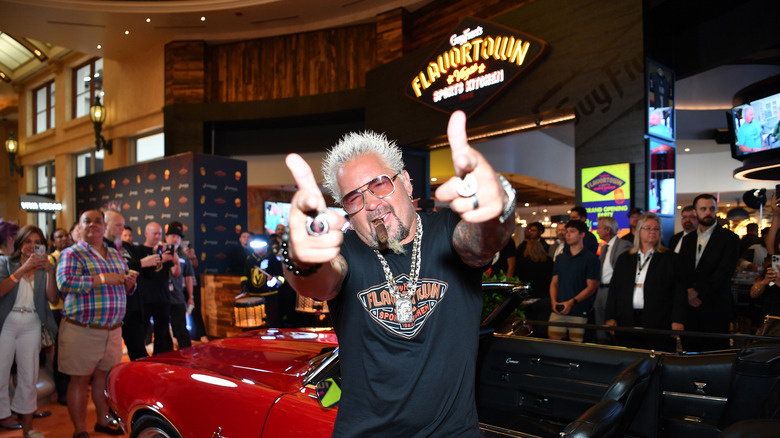 Fieri at Las Vegas restaurant