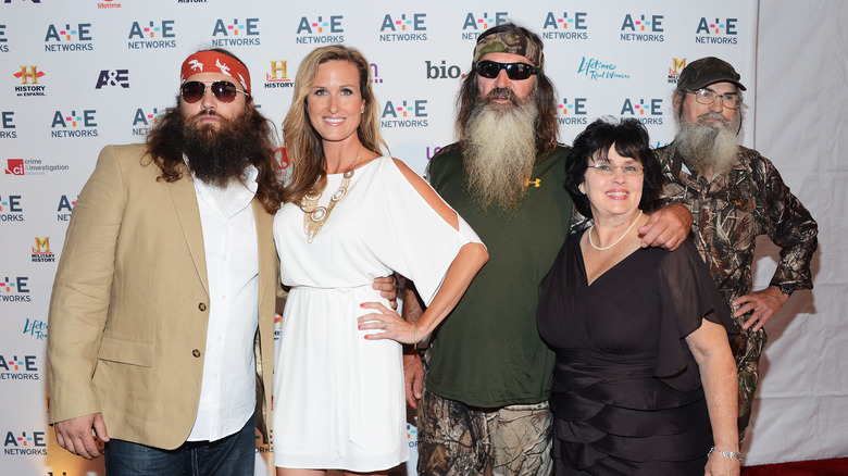 Robertson family from Duck Dynasty