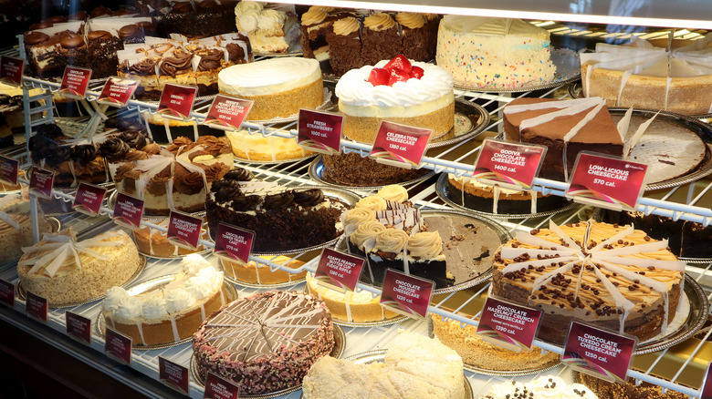 The Cheesecake Factory's cheesecakes