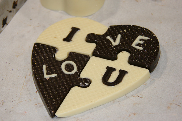 Finished I Love U Puzzle