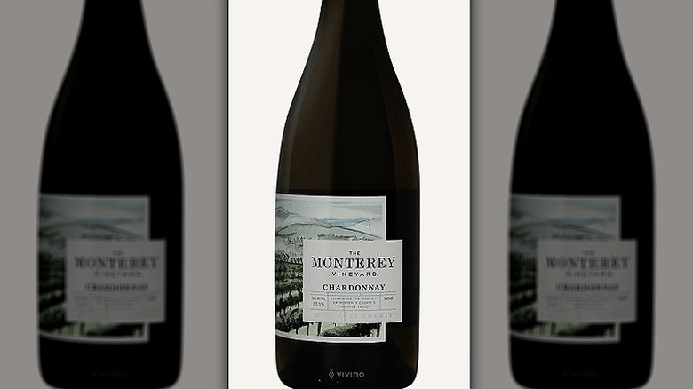 Bottle of Monterey Vineyard Chardonnay