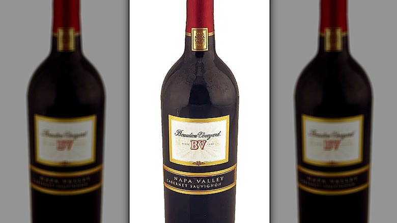 Bottle of Beaulieu Vineyards Cabernet Sauvignon