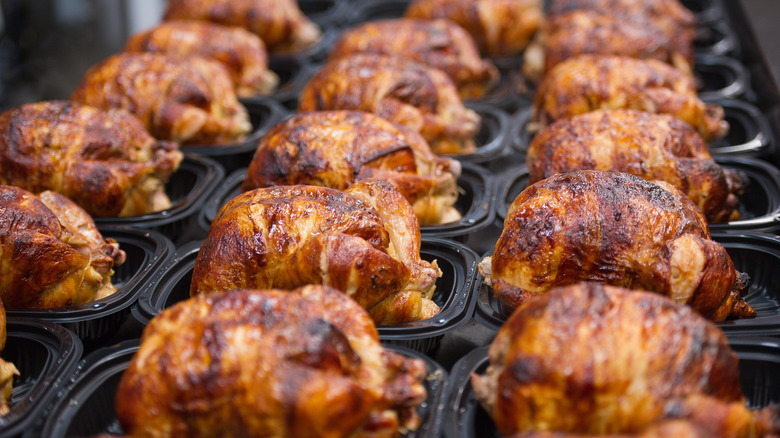 cooked rotisserie chickens at costco
