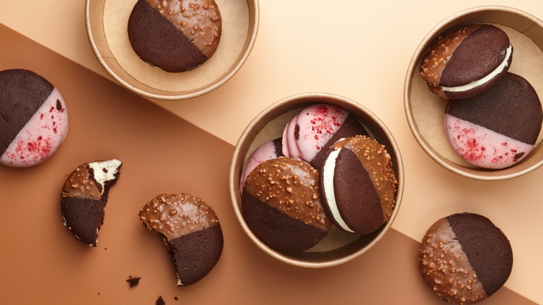 Different flavors of Whoopie Pies