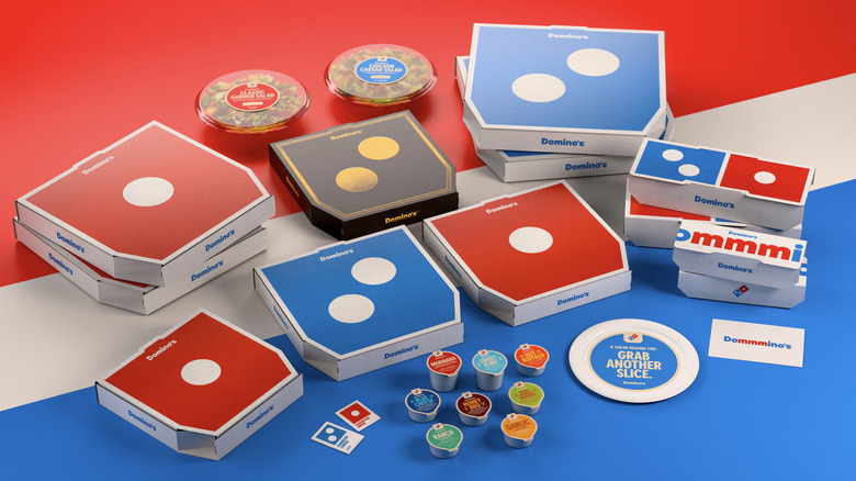 New Domino's pizza boxes