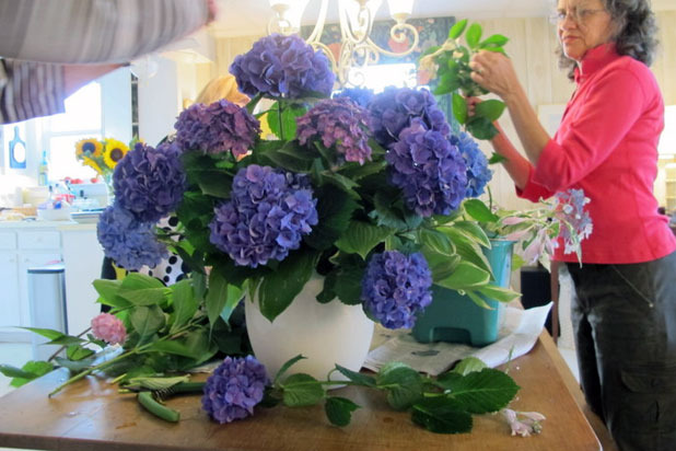 5. Then Fill in With More Flowers