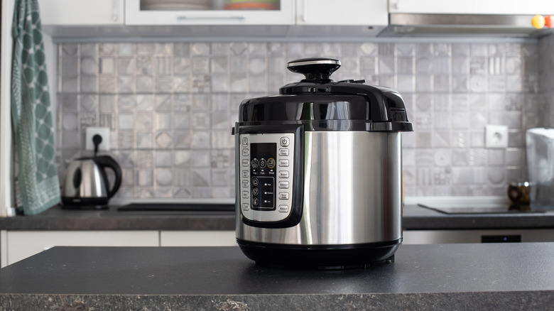 Instant Pot on a kitchen counter