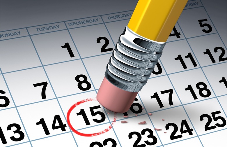 If All Else Fails, Reschedule