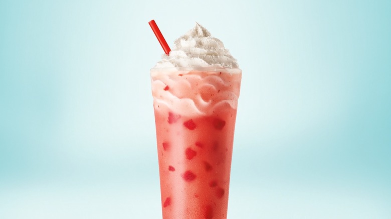 Sonic strawberry shortcake slush
