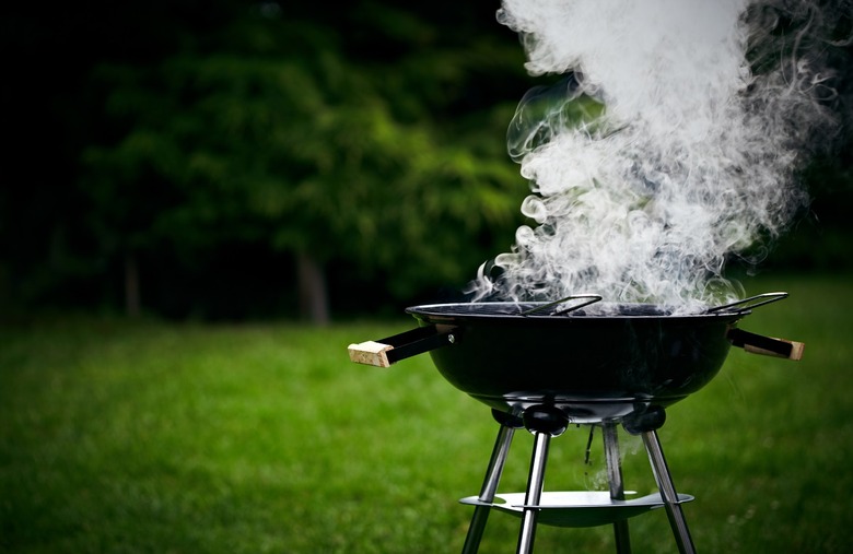 How to shut down a charcoal grill 