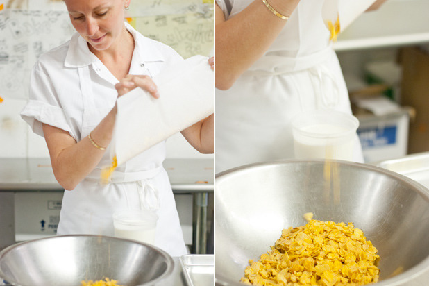 Transfer your cereal to a gigantic bowl