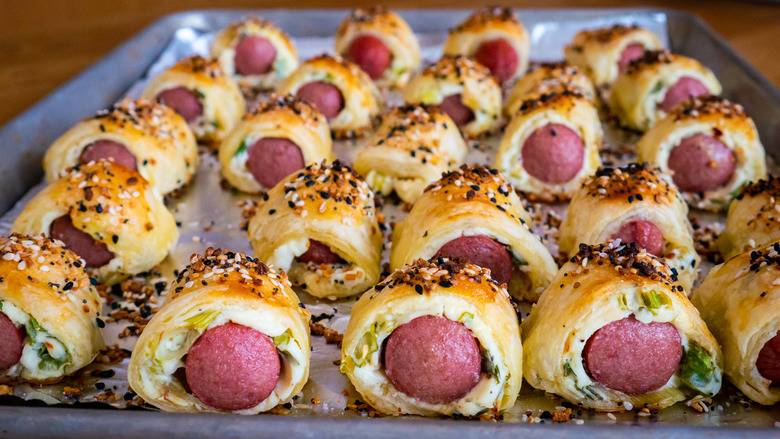 Everything Bagel Pigs in a Blanket recipe