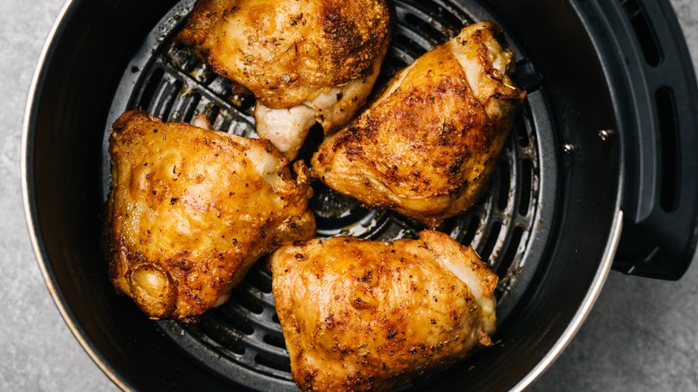 Chicken thighs in the air fryer