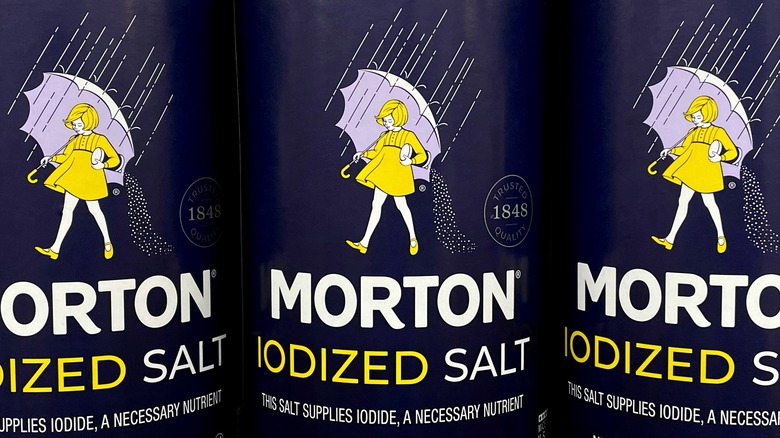 Morton salt cannisters