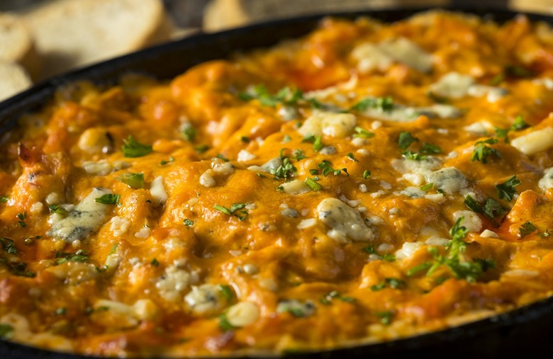 How To Turn Buffalo Chicken Dip Into a Whole Casserole