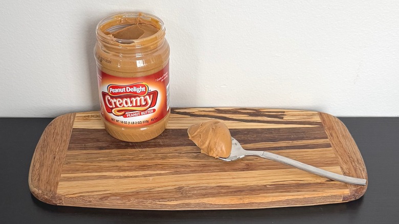 Peanut Delight Creamy Peanut Butter jar