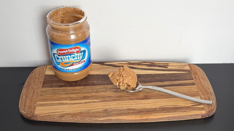 Peanut Delight Crunchy Peanut Butter jar