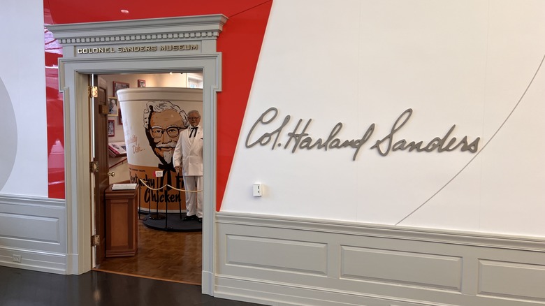 Colonel Sanders Museum entrance