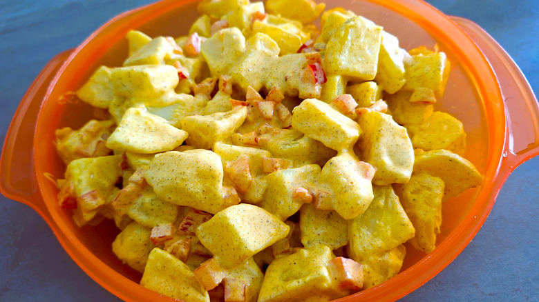 Curried potato salad