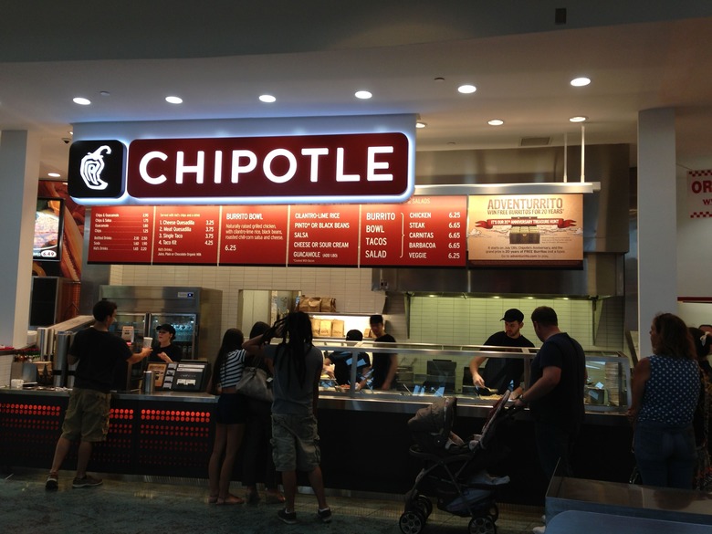 Customers are urged to check Chipotle's website to see if they have been affected.