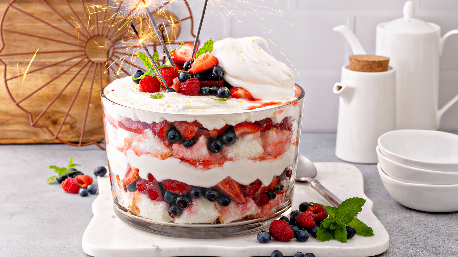 If Your Cake Is Impossibly Stuck To The Pan, Just Turn It Into Trifle