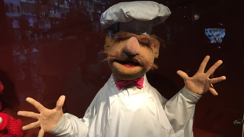 Swedish Chef Muppet on display at the Jim Henson exhibit in the Museum of the Moving Image