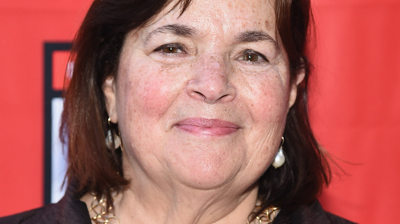 Ina Garten with slight smile and hair down