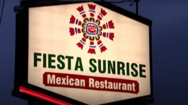 Fiesta Sunrise restaurant sign