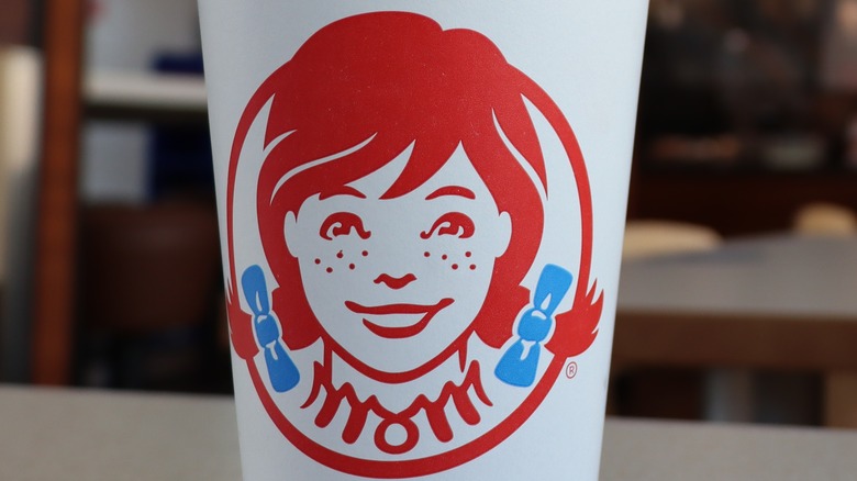Wendy's red cup logo