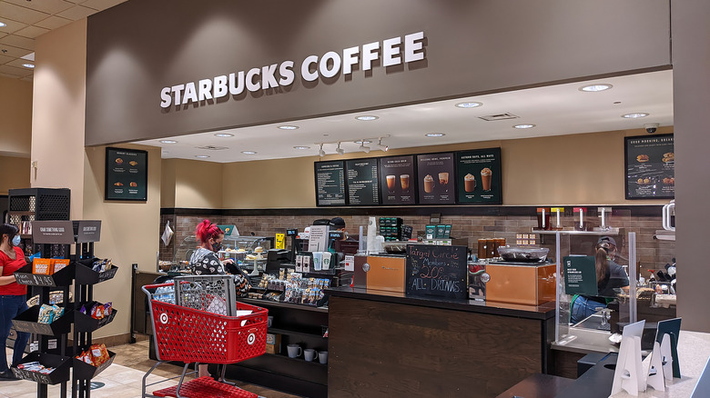 Starbucks in Target