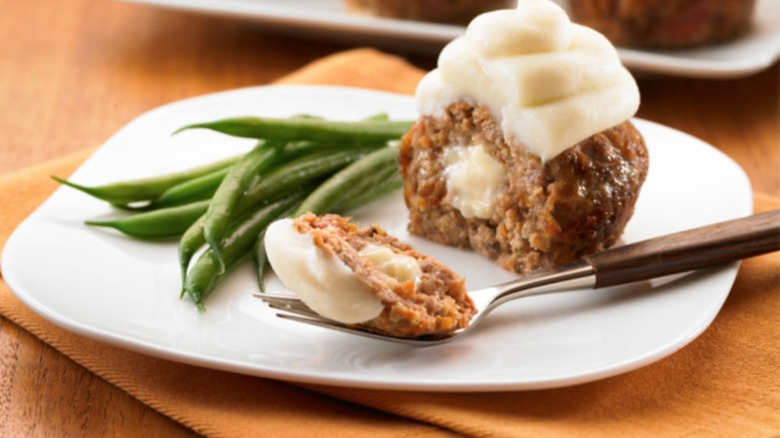 Italian Meatloaf Cupcakes