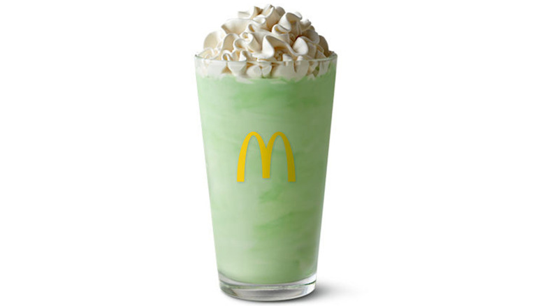 McDonald's shamrock shake