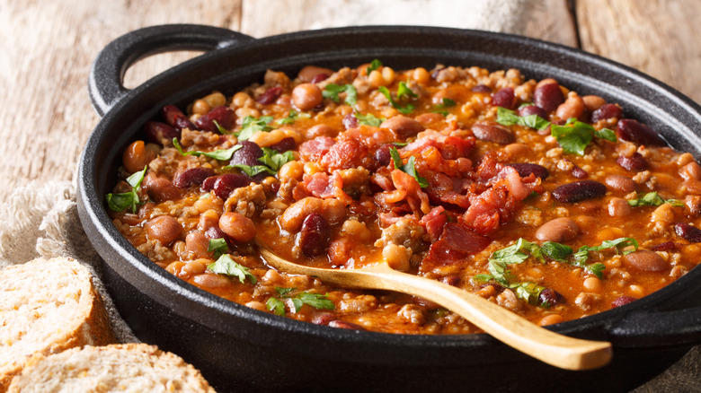 Pot of cowboy casserole